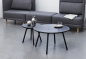 Preview: Andersen Furniture C2 Coffee Table schwarz 80cm